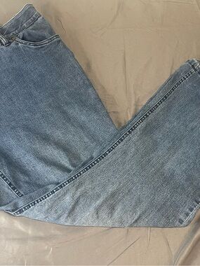 Woman Within Relaxed Boyfriend Jeans in Medium Wash Blue